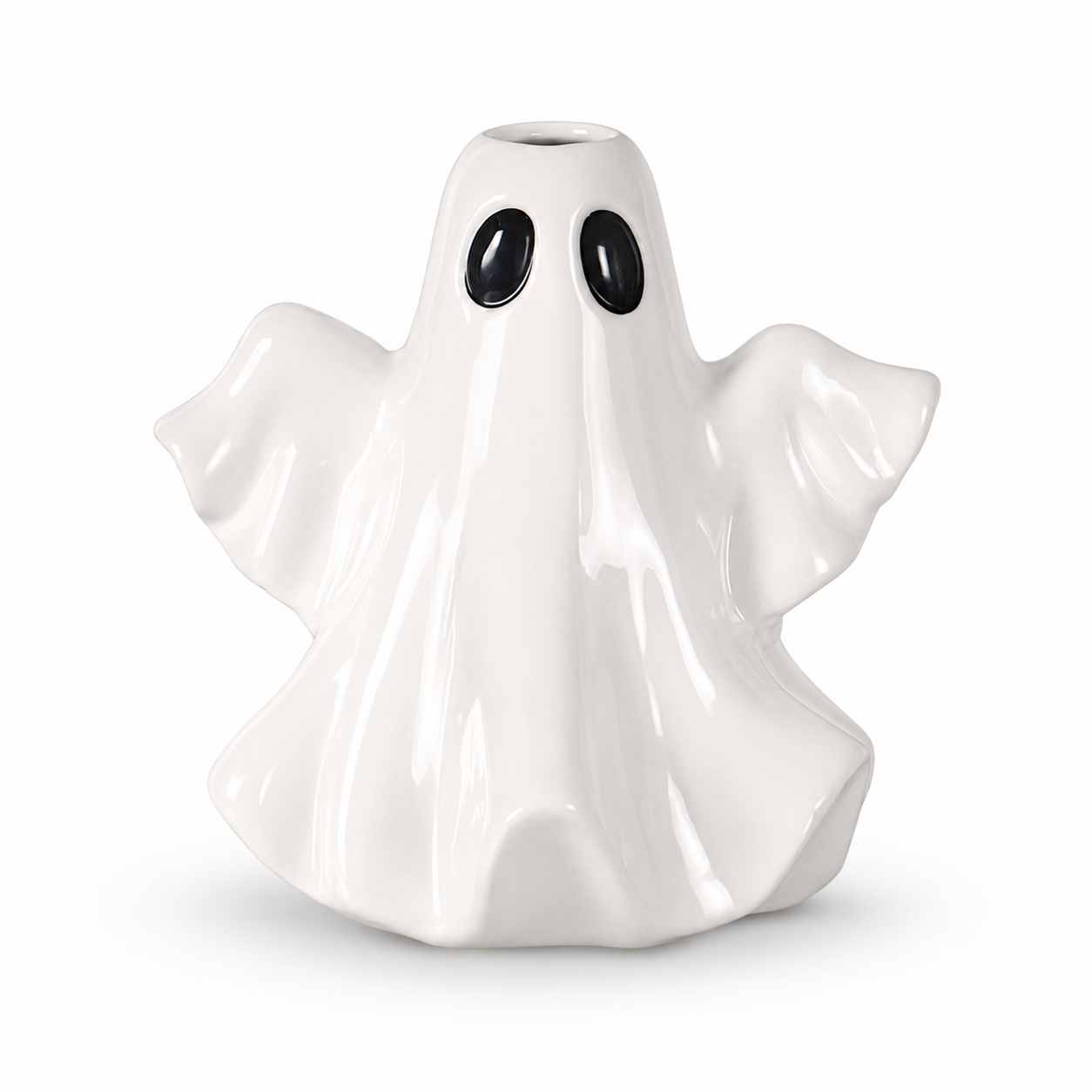 Spooky Ghost Ceramic Vase