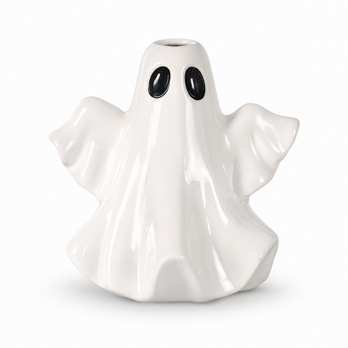 Spooky Ghost Ceramic Vase