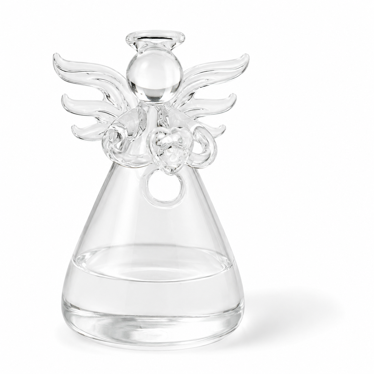 Crystal Angel Hydroponic Vase