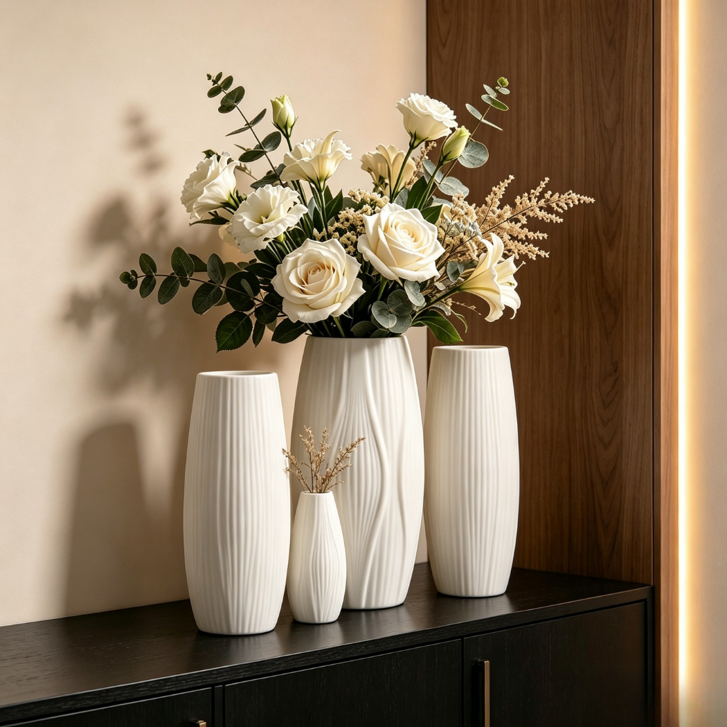 Origami Wave Vase